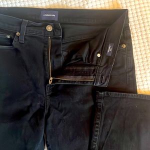 J. Crew, Black, Jeans, 770 Straight, Size US:34W/32L, 99% Cotton/1% Elastic